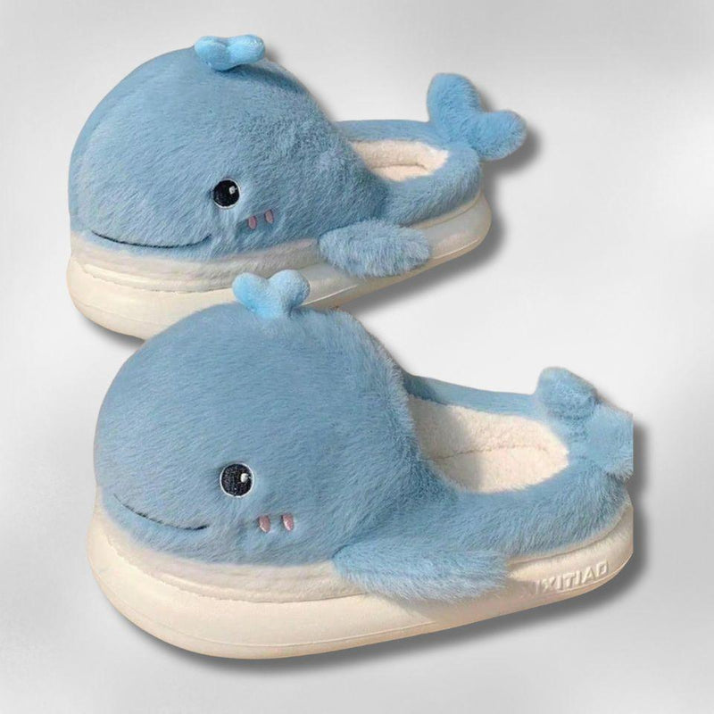 Whaley Warm Snuggle Slippers - ZooFeet