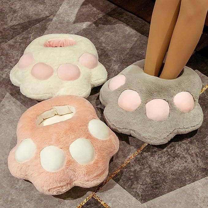 Purrfect Paws USB Foot Warmer – Cozy, Plush, and Perfect for Cold Feet