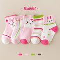 Bunny Friends Kids Socks – 5 Pairs - ZooFeet