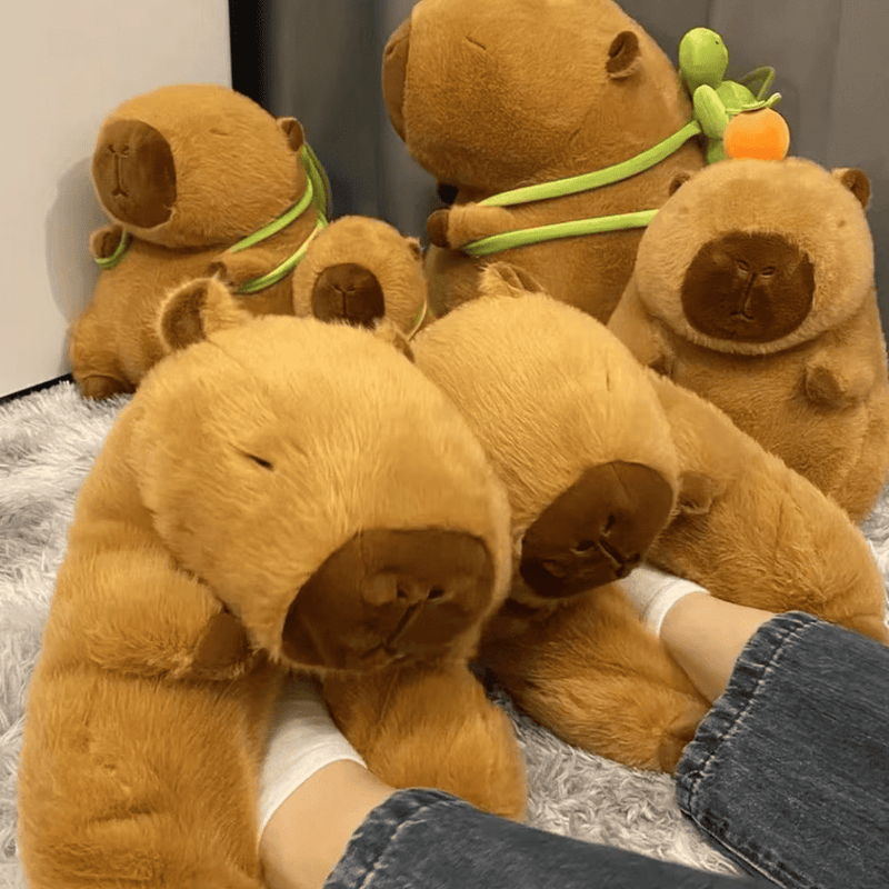 Capybara Charm: Slippers & Loafers