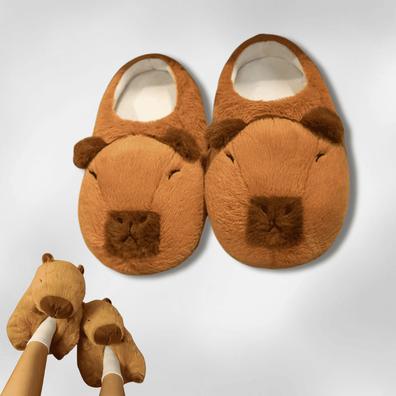 Capybara Charm: Slippers & Loafers