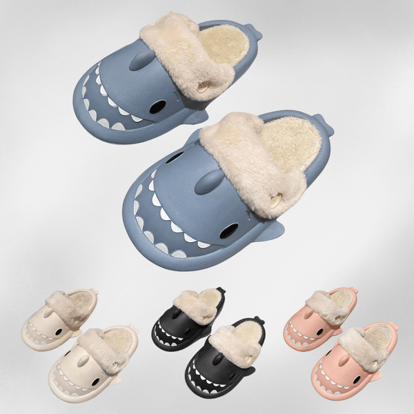 CozyShark Winter Slippers - ZooFeet