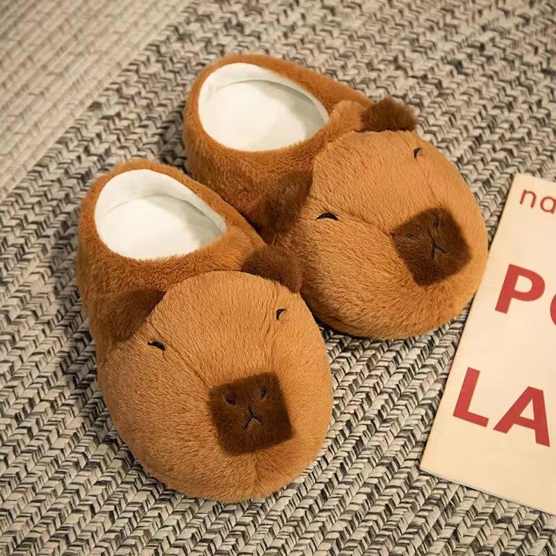 Cozy Capybara Cuddle Slippers - ZooFeet