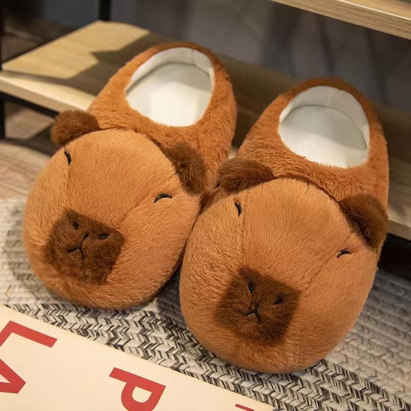 Cozy Capybara Cuddle Slippers - ZooFeet