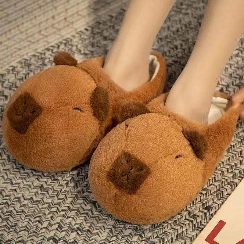 Cozy Capybara Cuddle Slippers - ZooFeet