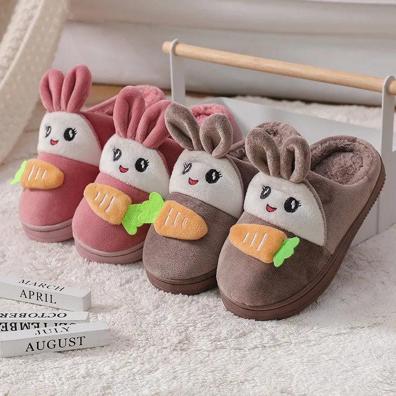 Cozy Rabbit Kids Slippers - ZooFeet