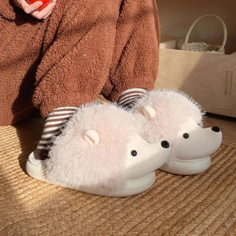 HedgeHug Plush Slippers - ZooFeet