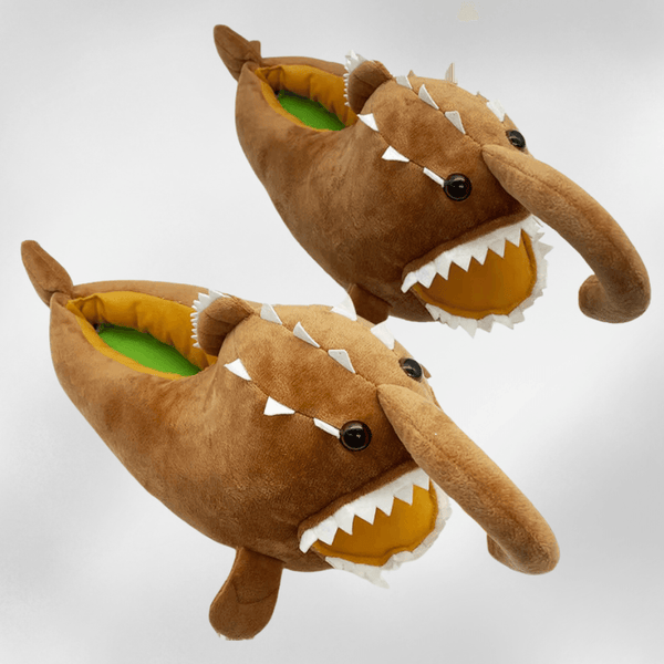 Luminous Anglerfish Plush Slippers - ZooFeet