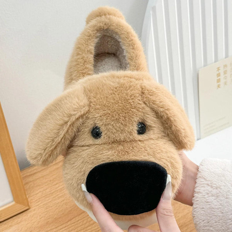 CozyPaws Dog Plush Slippers - ZooFeet