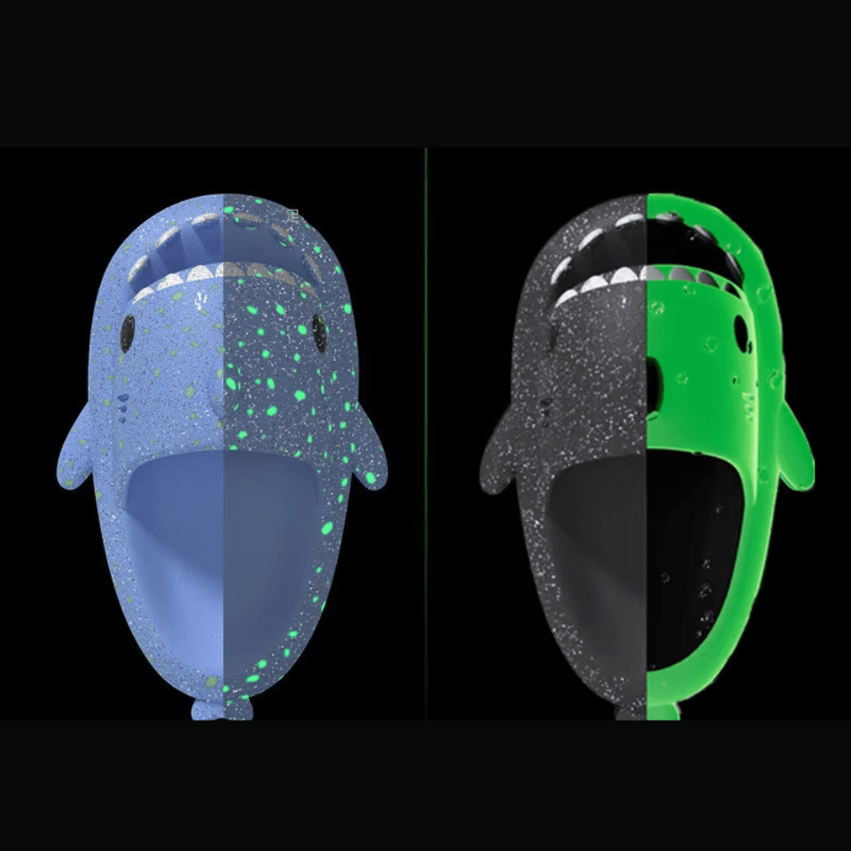 Shark Glow Slides - ZooFeet