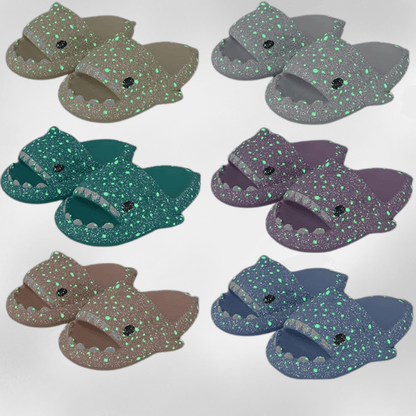 Shark Glow Slides - ZooFeet