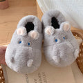 Snuggle Hippo Plush Slippers - ZooFeet