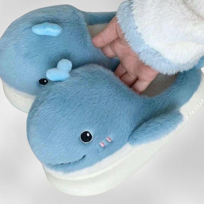 Whaley Warm Snuggle Slippers - ZooFeet